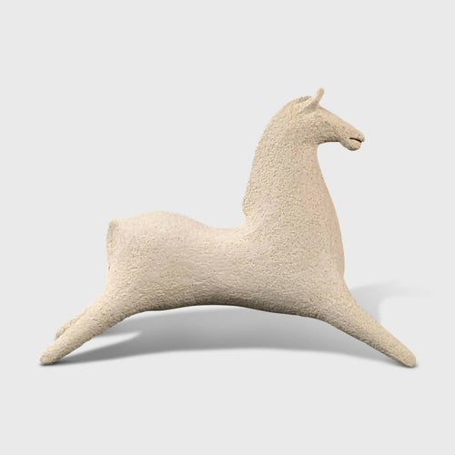 Sculpture Murale Mini Cheval Beige Clair | EMPREINTES Paris - EMPREINTES Paris
