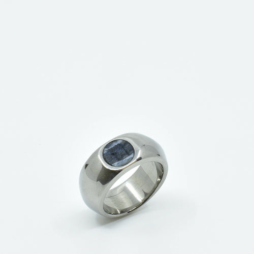 Bague titane et Molaire de Mammouth | EMPREINTES Paris - EMPREINTES Paris