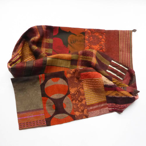 Écharpe intemporelle femme-brique | EMPREINTES Paris - EMPREINTES Paris