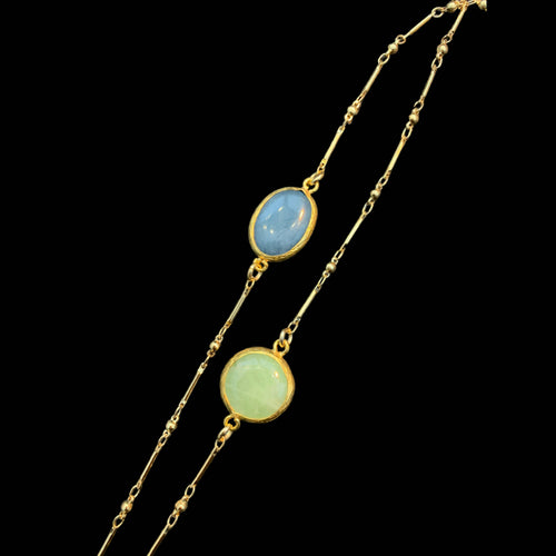 paon, animal, majestueux, porte chance, printemps, bijou symbolique, ethnique, romantique, chic bohème, amoureux, collier pour femme, art déco, art nouveau, idées cadeaux pour elle, saint Valentin, piece unique, sautoir, pierre semi-precieuse, pate de verre, cristal | EMPREINTES Paris - EMPREINTES Paris