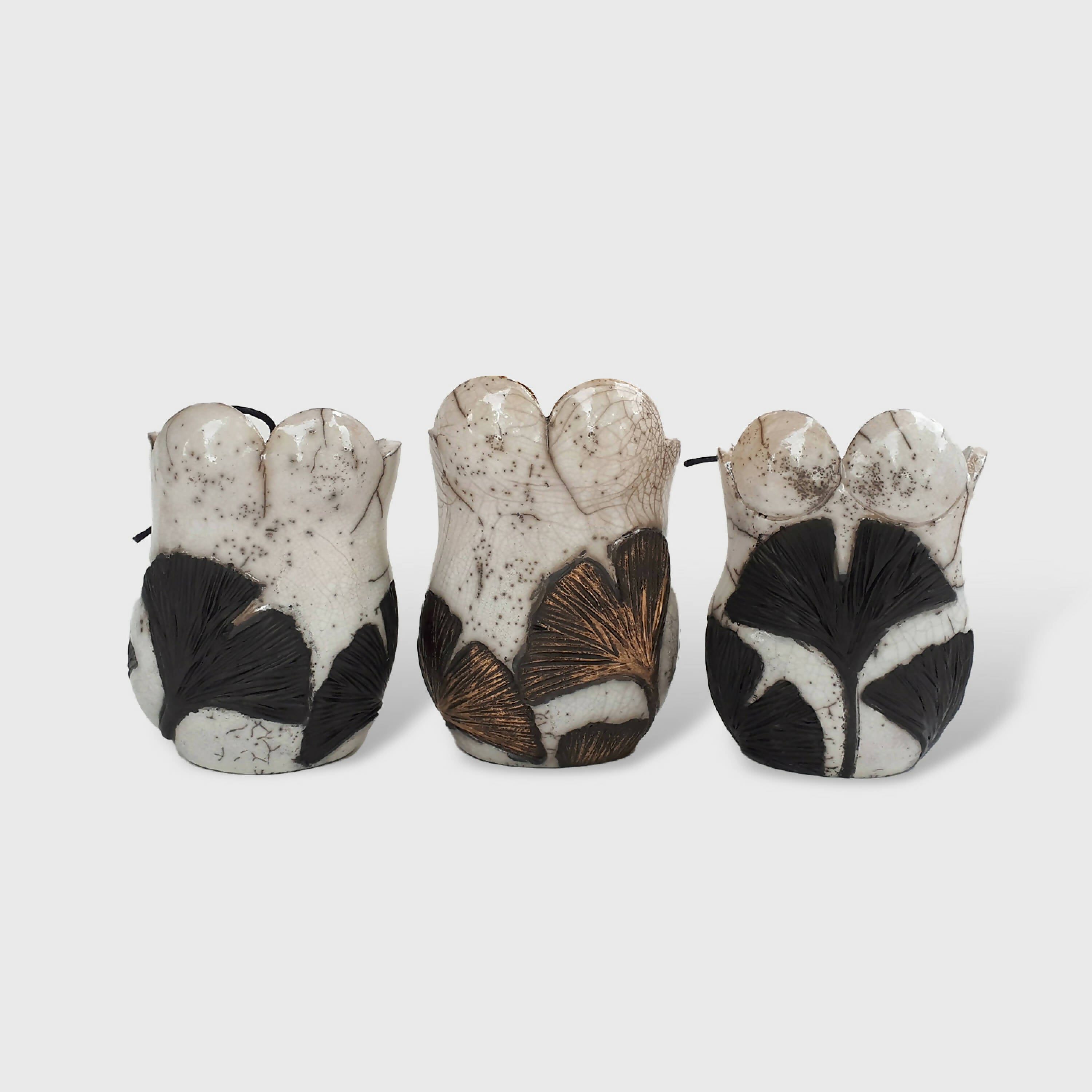 Trio Ginko raku | EMPREINTES Paris