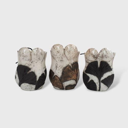 Trio Ginko raku | EMPREINTES Paris - EMPREINTES Paris