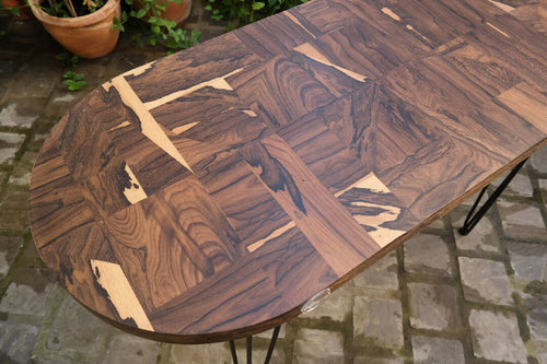 Table Patchwork Ziricote Console ou table basse | EMPREINTES Paris - EMPREINTES Paris