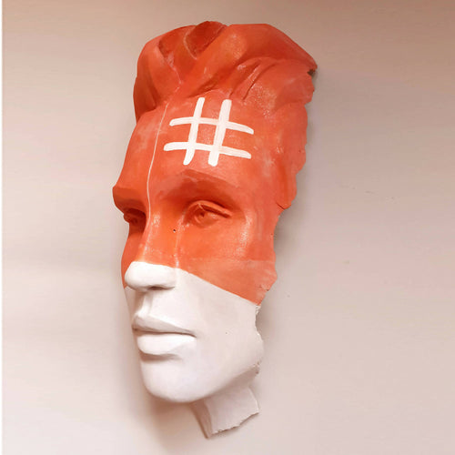 Sculpture murale HUMAN PARADOX cerveau droit | EMPREINTES Paris - EMPREINTES Paris