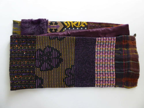 Écharpe hivernale- purple | EMPREINTES Paris - EMPREINTES Paris