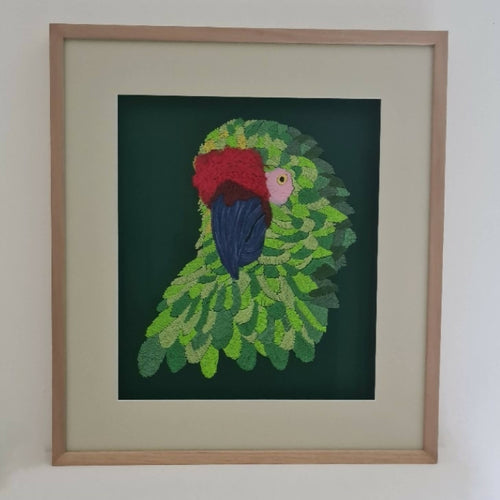 Tableau brodé Papoli | EMPREINTES Paris - EMPREINTES Paris