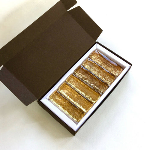 Coffret de 8 porte-couteaux barrettes dorés | EMPREINTES Paris - EMPREINTES Paris