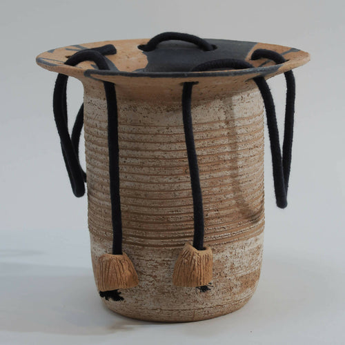 Vase Terracotta à cordes , en faience de Toscane | EMPREINTES Paris - EMPREINTES Paris