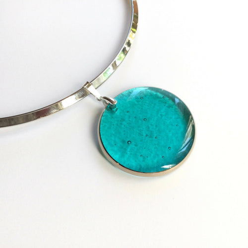 TORQUE ASTRE bleu-vert | EMPREINTES Paris - EMPREINTES Paris