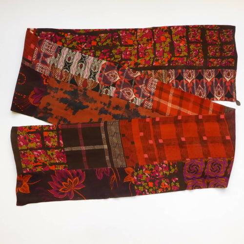 Foulard mix imprimés brique | EMPREINTES Paris - EMPREINTES Paris
