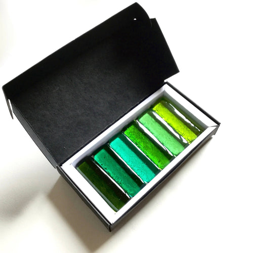 Coffret de 12 porte-couteaux barrettes Vert | EMPREINTES Paris - EMPREINTES Paris
