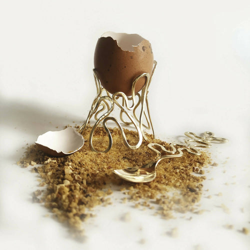 Set Coquetier et petite cuillère EggS | EMPREINTES Paris - EMPREINTES Paris