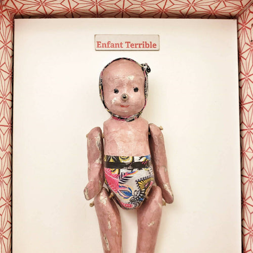 Tableau Enfant terrible en papier | EMPREINTES Paris - EMPREINTES Paris