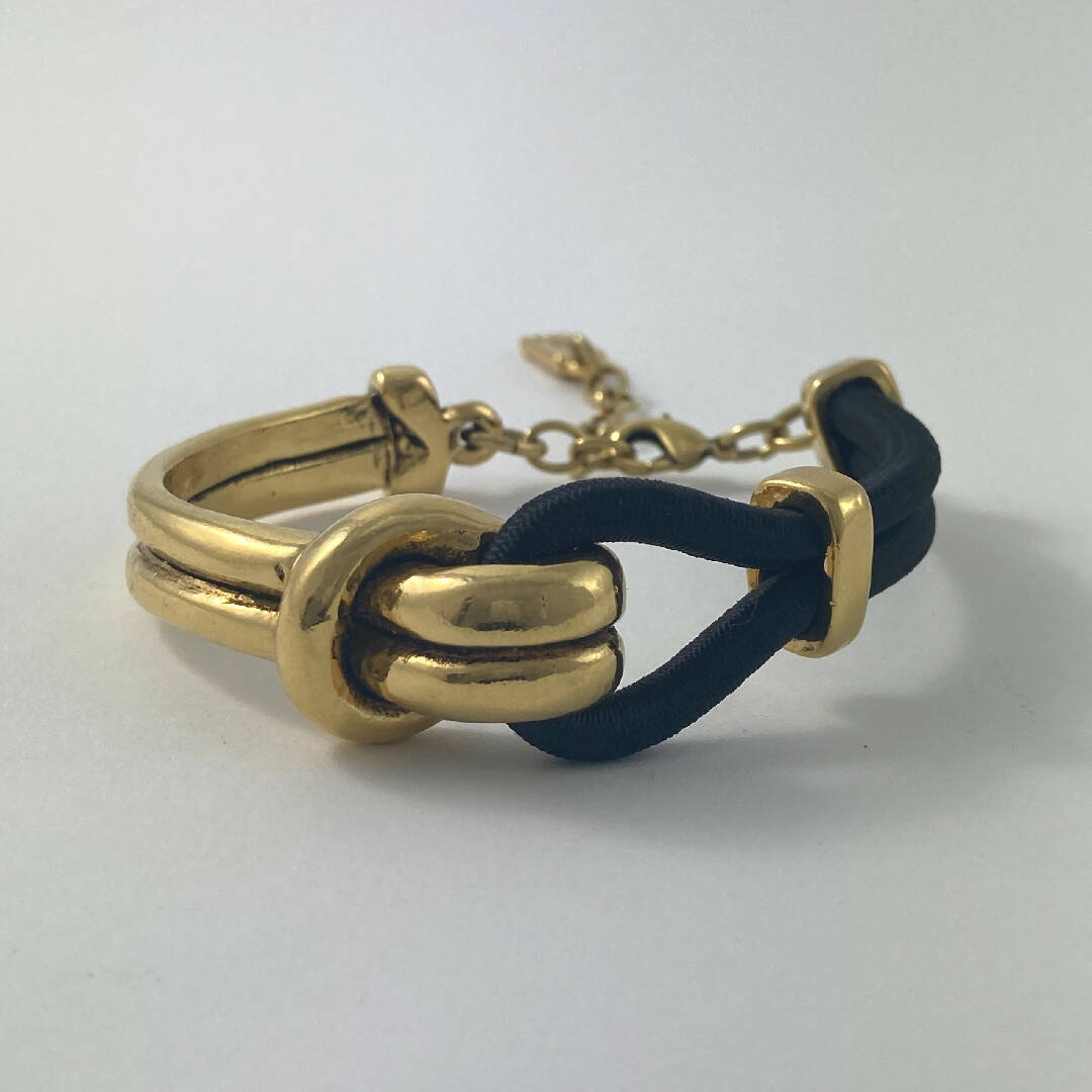 Bracelet en étain doré 11 | EMPREINTES Paris