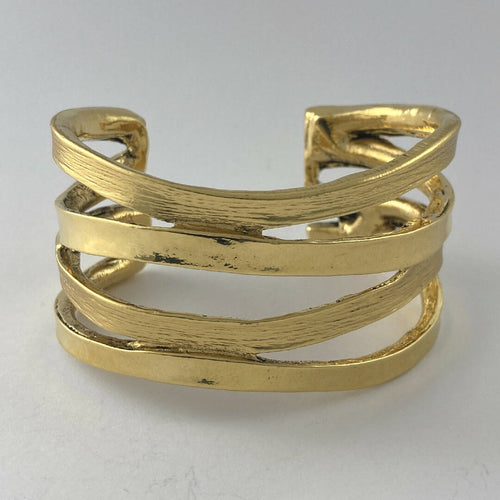 Bracelet en étain doré 6 | EMPREINTES Paris - EMPREINTES Paris