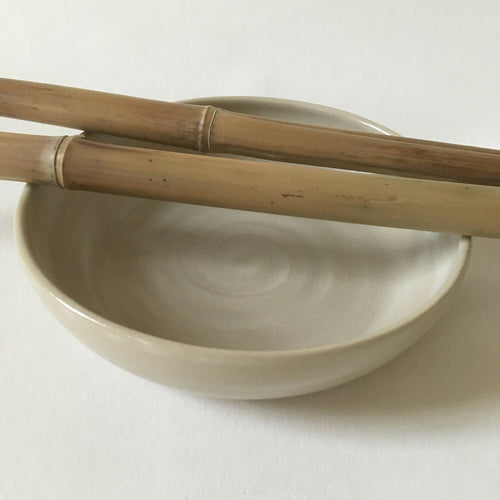 Vase Suiban Sable glacé en grès pour Ikebana | EMPREINTES Paris - EMPREINTES Paris