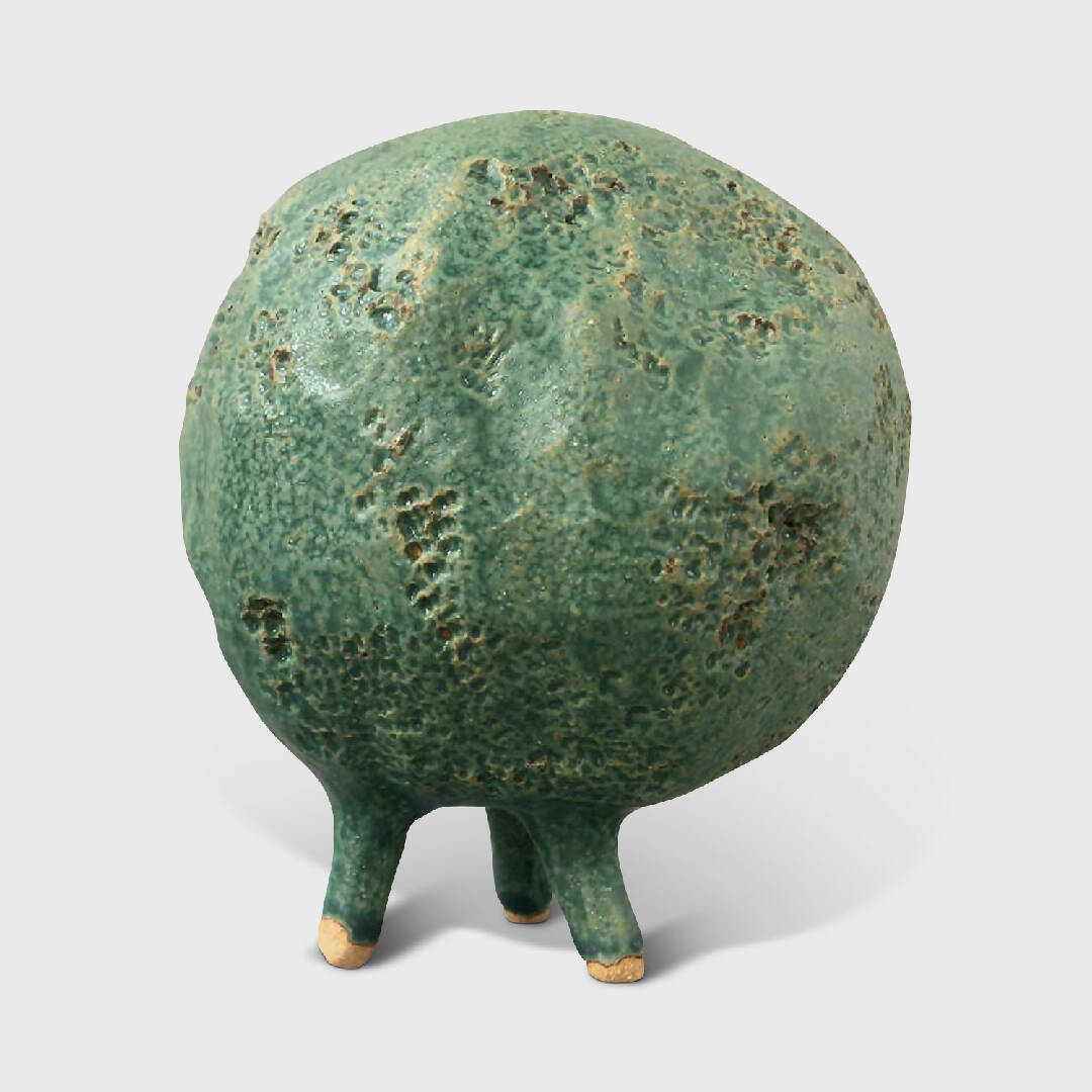 Soma [B3PRT14].2 - Petite sculpture en grès modelé émaillé | EMPREINTES Paris