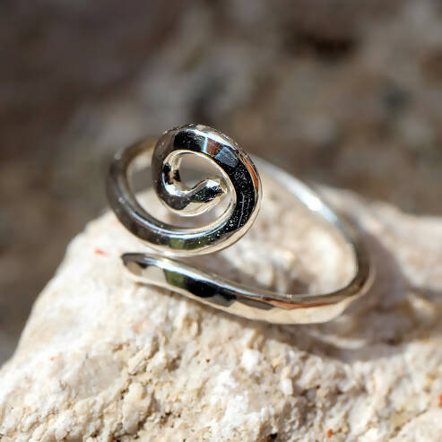 Bague Julia en argent. | EMPREINTES Paris