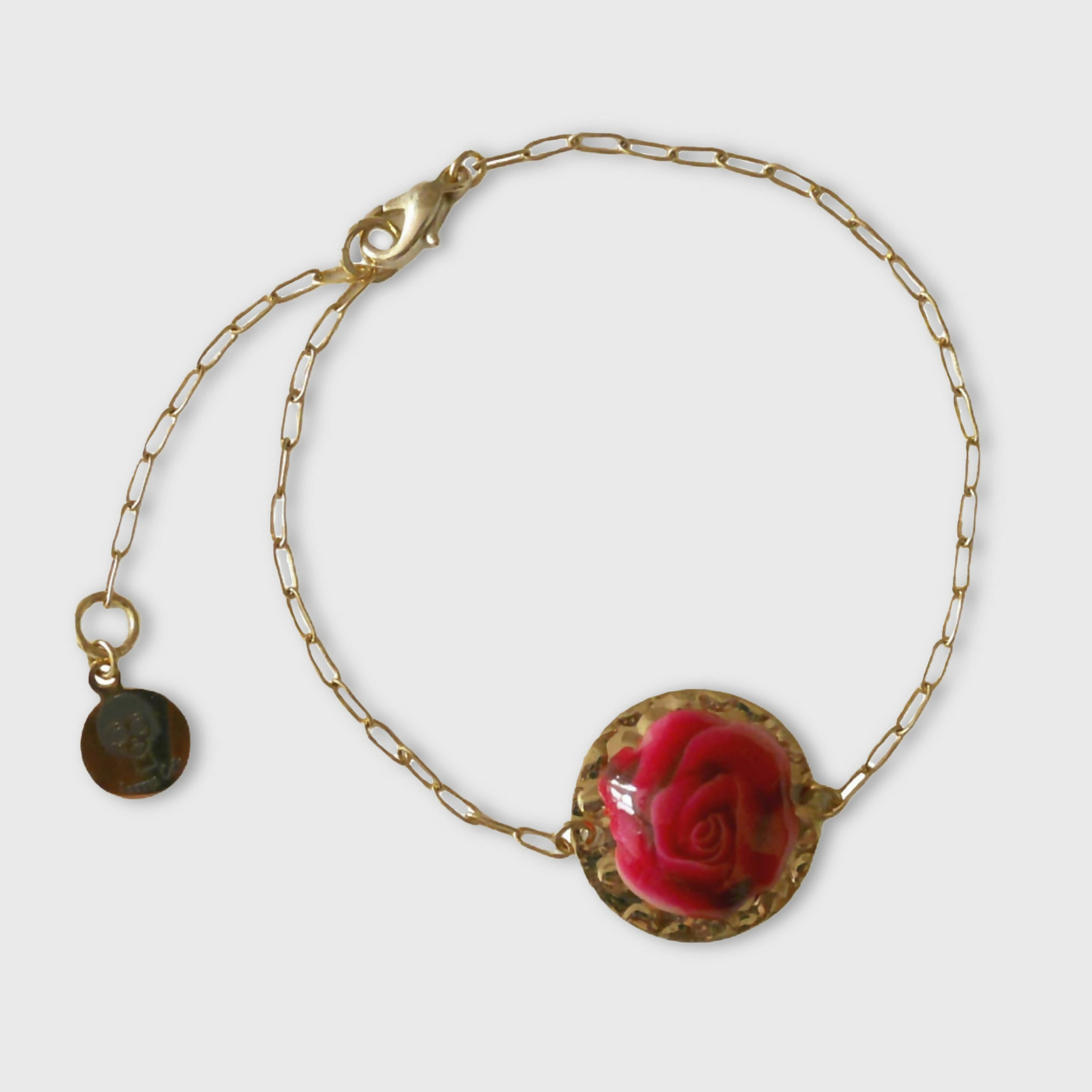 Bracelet Rosa rouge | EMPREINTES Paris | EMPREINTES Paris