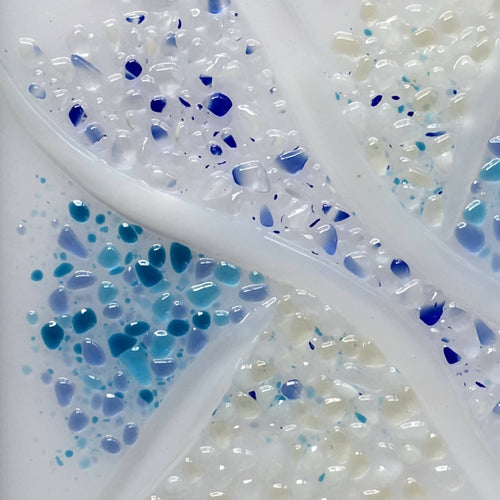 Applique carrée - Feu d’artifice bleu | EMPREINTES Paris - EMPREINTES Paris