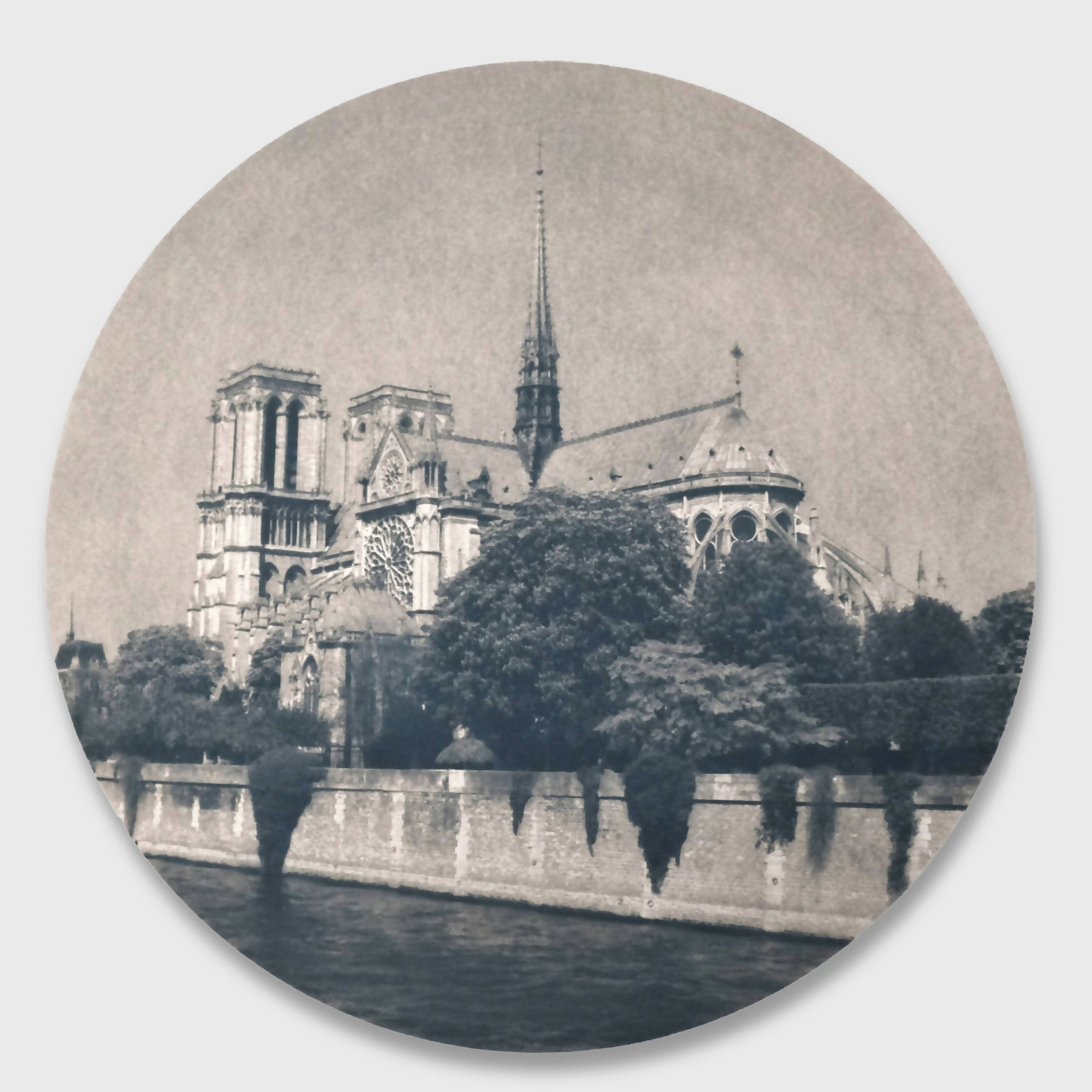 Photographie cyanotype Notre-Dame Paris, 2018 | EMPREINTES Paris | EMPREINTES Paris