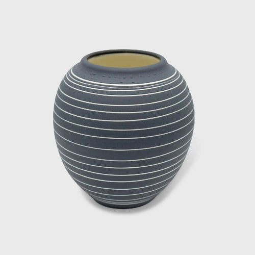 Vase porcelaine Stries petit modèle | EMPREINTES Paris - EMPREINTES Paris