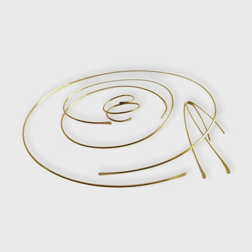 Parure A deux pas Laiton | EMPREINTES Paris - EMPREINTES Paris