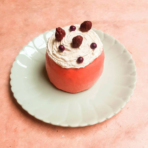 Entremet aux framboises et baies sauvages | EMPREINTES Paris - EMPREINTES Paris