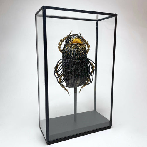 Duo de Scarabées ailés Or et Noir | EMPREINTES Paris - EMPREINTES Paris