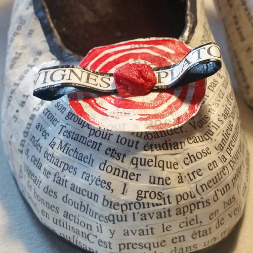 Sculpture papier Stilettos | EMPREINTES Paris - EMPREINTES Paris