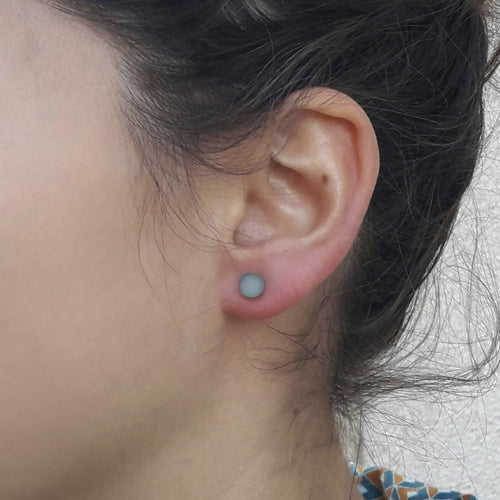 Boucles d'oreilles Couleur 6 mm | EMPREINTES Paris - EMPREINTES Paris
