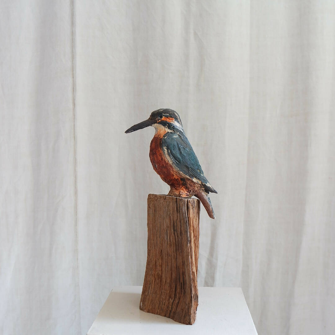 Sculpture Oiseau Martin-pêcheur | EMPREINTES Paris | EMPREINTES Paris