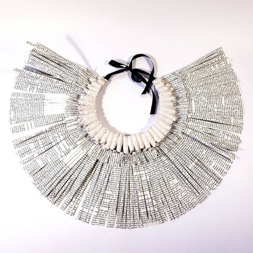 Sculpture papier Un collier ethnique | EMPREINTES Paris - EMPREINTES Paris