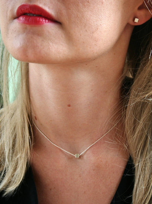 Boucles d'oreilles cubes | EMPREINTES Paris - EMPREINTES Paris