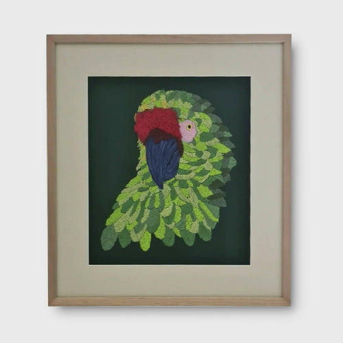 Tableau brodé Papoli | EMPREINTES Paris - EMPREINTES Paris