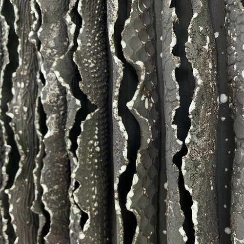 Bas relief tableau grès collection écorce | EMPREINTES Paris - EMPREINTES Paris