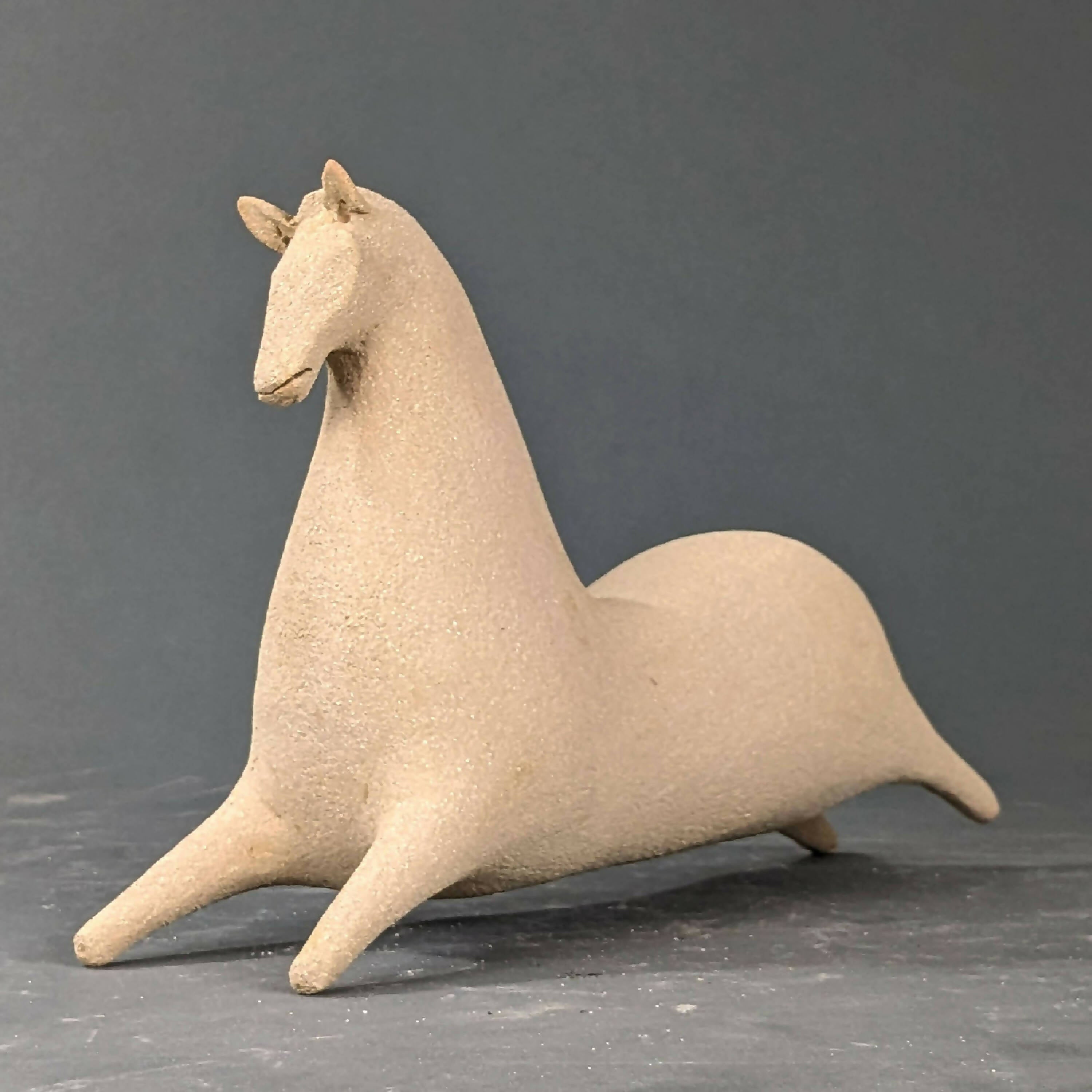Sculpture Murale Cheval Beige foncé | EMPREINTES Paris