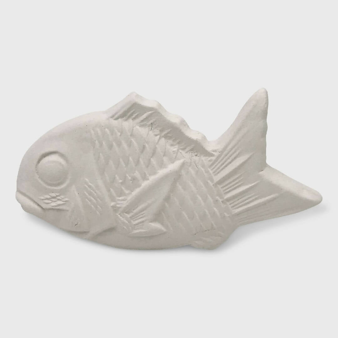 Petit Poisson blanc mural Japonais | EMPREINTES Paris