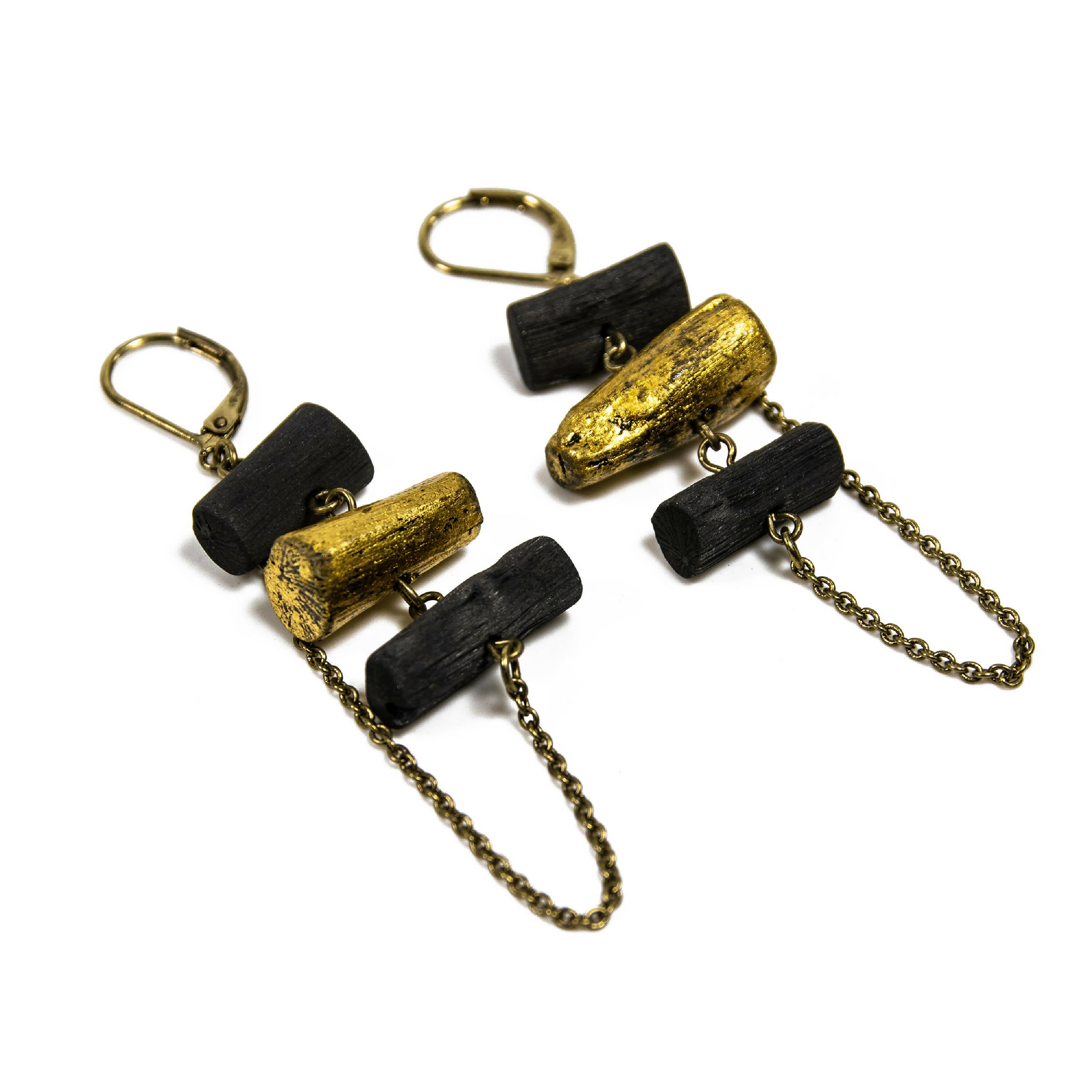 Boucles d’oreilles YAYOI-TSUBUTSUBU-KIN | EMPREINTES Paris