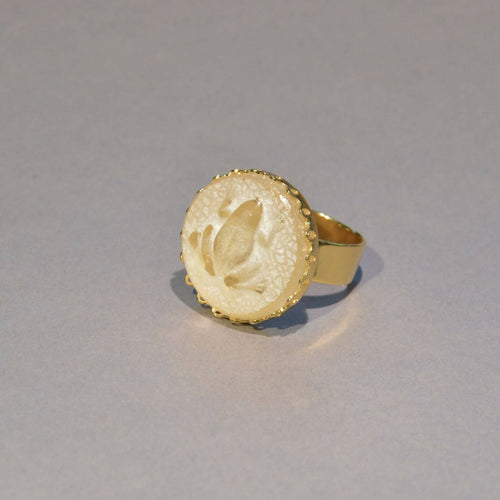 petite bague dorée grenouille | EMPREINTES Paris - EMPREINTES Paris