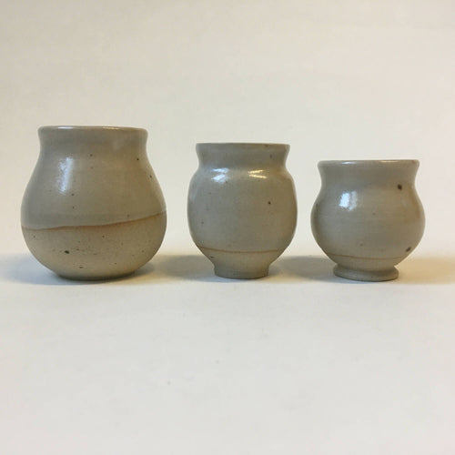 Petit Vase Beige n°1 en grès | EMPREINTES Paris - EMPREINTES Paris