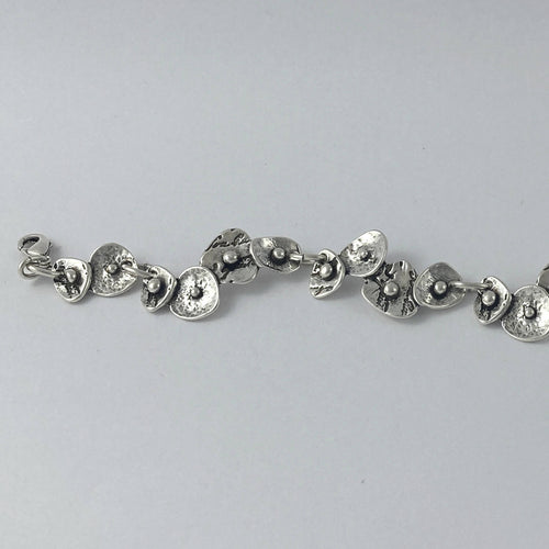 Bracelet en étain argenté 2 | EMPREINTES Paris - EMPREINTES Paris