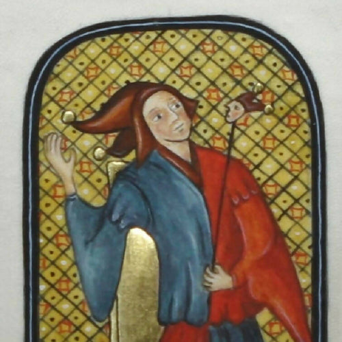 Enluminure le fou 2 | EMPREINTES Paris - EMPREINTES Paris