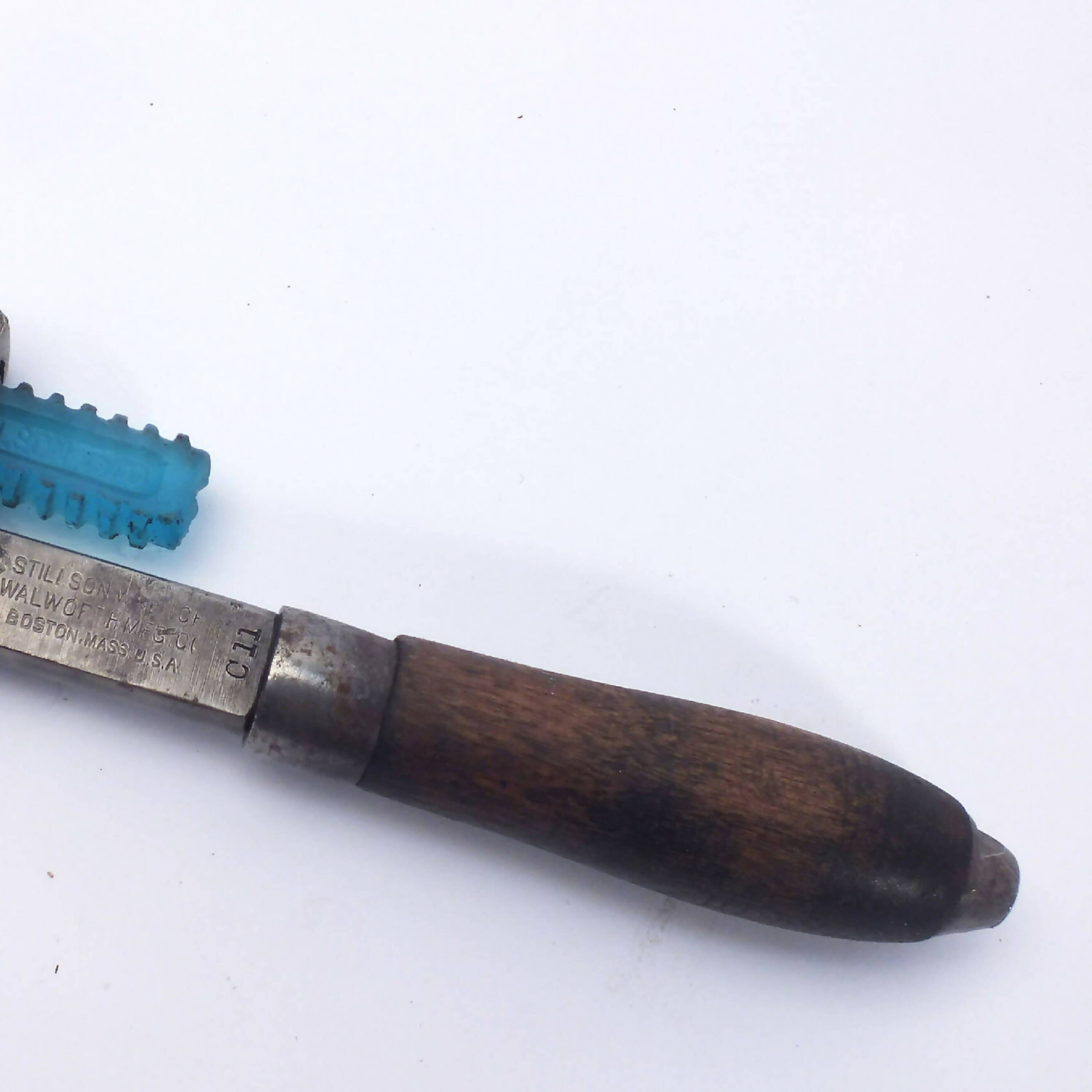 Pince à griffe Stillson 8 - bois et acier- USA | EMPREINTES Paris