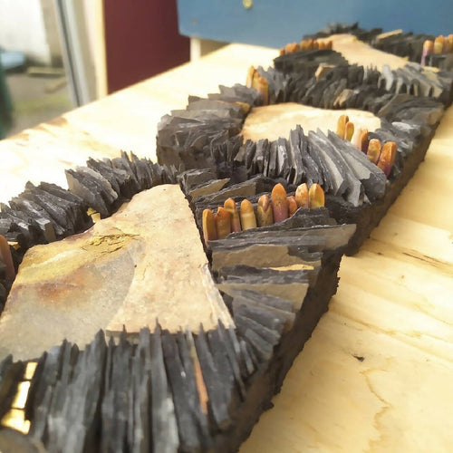 Tableau mosaïque ardoise n°2 | EMPREINTES Paris - EMPREINTES Paris