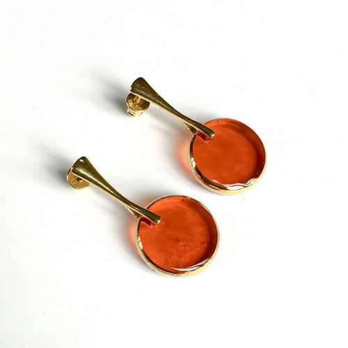 Parure ASTRE orange | EMPREINTES Paris - EMPREINTES Paris