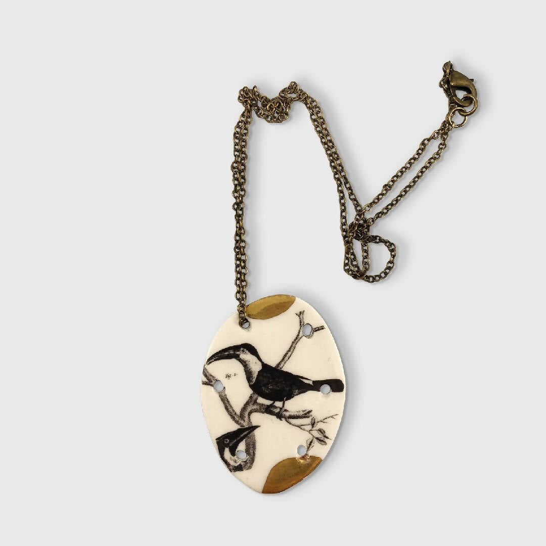 Pendentif Toucan, collection Histoire naturelle | EMPREINTES Paris