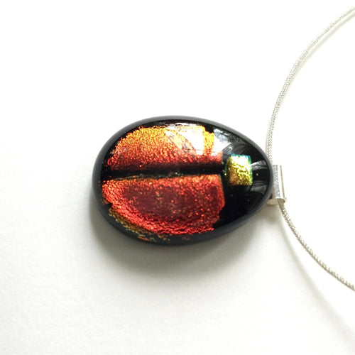 Pendentif Scarabée rouge orangé | EMPREINTES Paris - EMPREINTES Paris