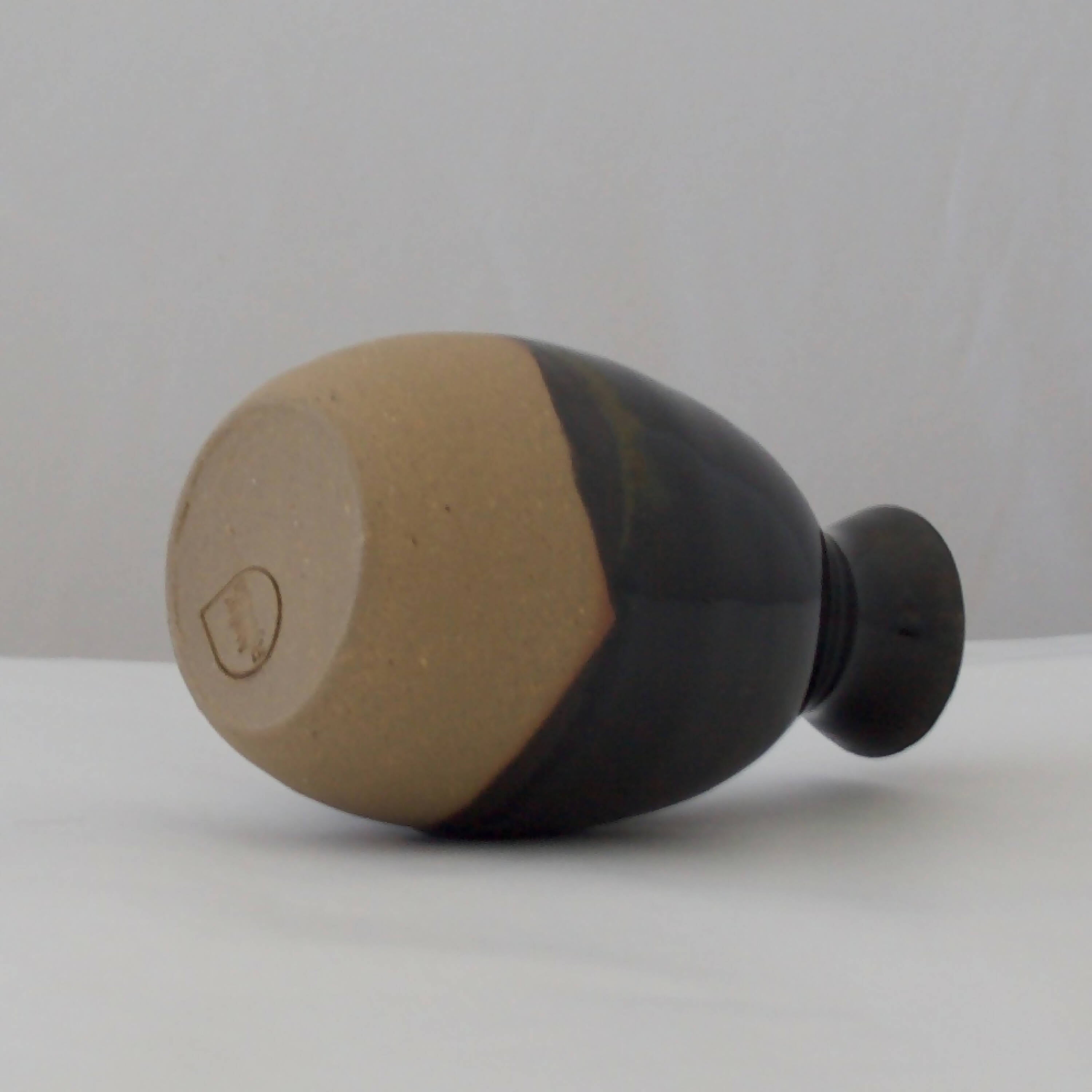 Vase Tokkuri Noir 01 | EMPREINTES Paris