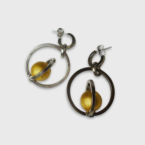 Boucles d'oreilles METROPOLIS M | EMPREINTES Paris - EMPREINTES Paris